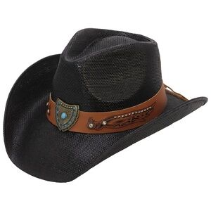 Blue stone Cowboy Hat - Multiple Colors